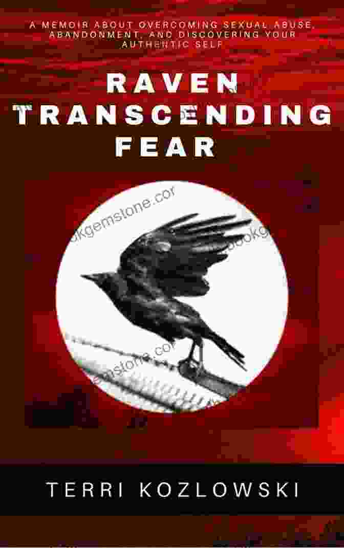 A Black Raven Perched On Terri Kozlowski's Hand, Surrounded By A Lush Forest Background. Raven Transcending Fear Terri Kozlowski