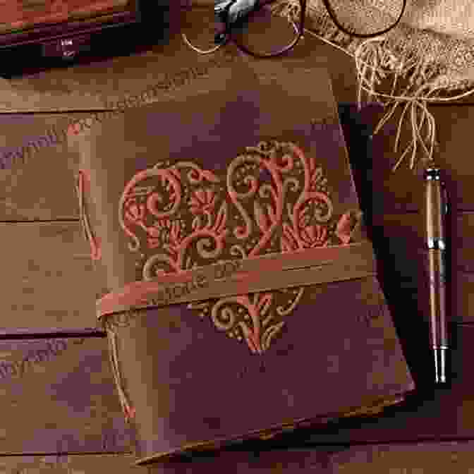 A Leather Bound Journal With Intricate Carvings American On Purpose: The Improbable Adventures Of An Unlikely Patriot