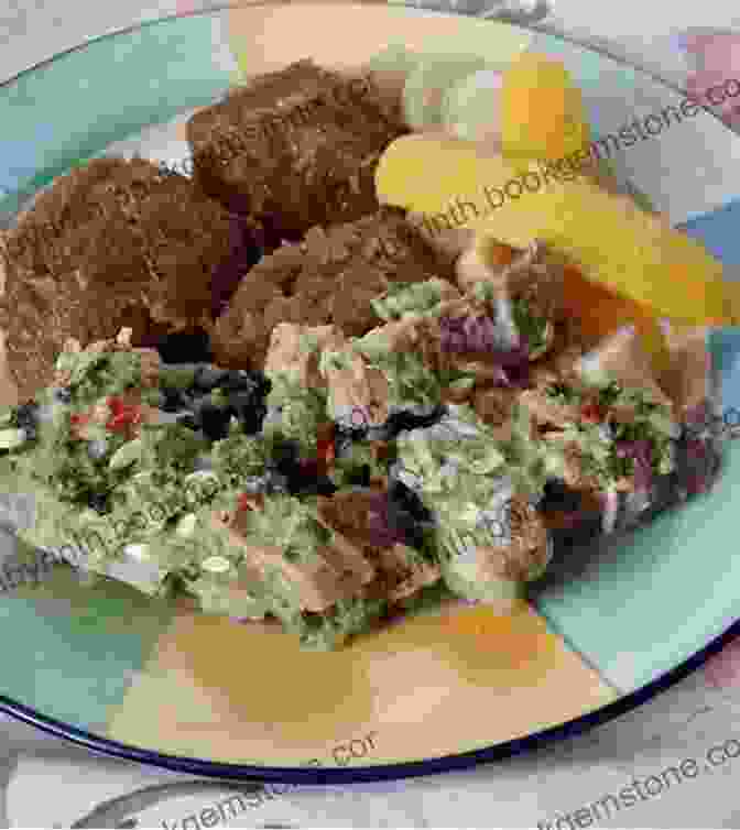 A Plate Of Pudding And Souse, A Traditional Barbadian Breakfast Dish Most Popular Recipes Direct From Barbados: A Cookbook Of Essential Bajan Cuisine