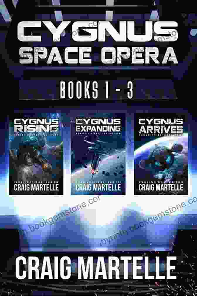 A Poster For The Cygnus Space Opera Series, Featuring The Crew Of The Spaceship Cygnus Standing In Front Of A Vast And Colorful Nebula. Cygnus Space Opera 1 To 3: Humanity Comes Home