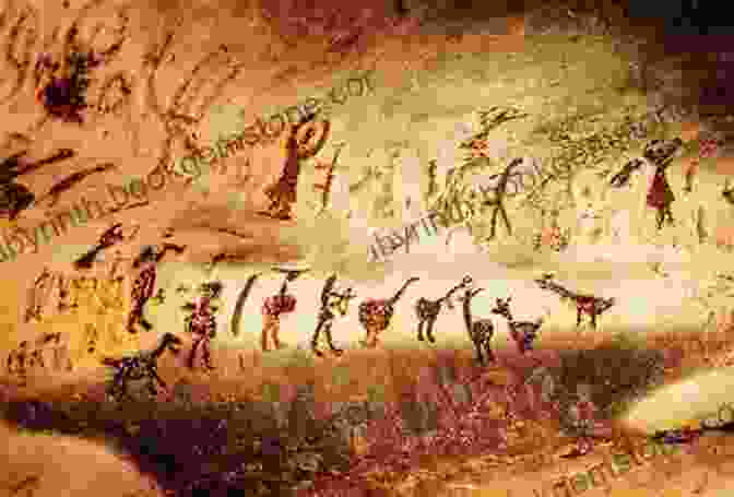 An Ancient Cave Painting Depicting A Magician Performing An Illusion The Secrets Of Conjuring And Magic