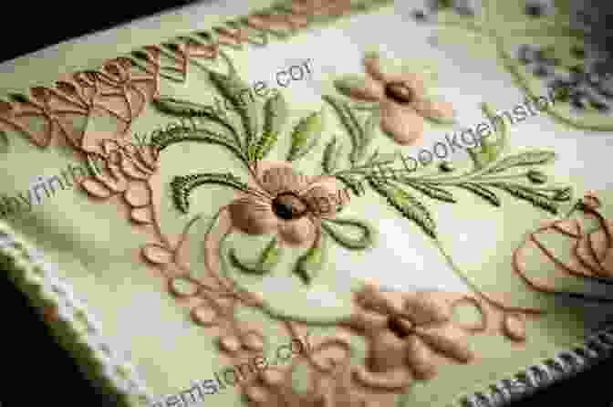 Close Up Of The Intricate Stitching On A Deborah Davis Dress Strapless Deborah Davis