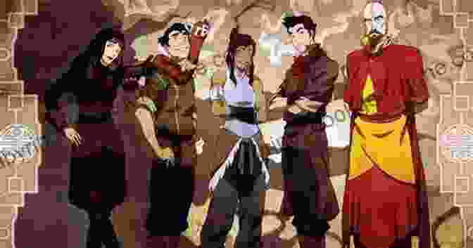 The Legend Of Korra Character Lineup The Legend Of Korra: The Art Of The Animated Four: Balance