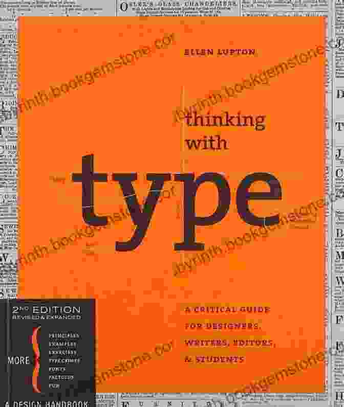 Thinking With Type Book Cover Showcasing Various Typefaces And Typographic Compositions Graphic Design Theory: Readings From The Field