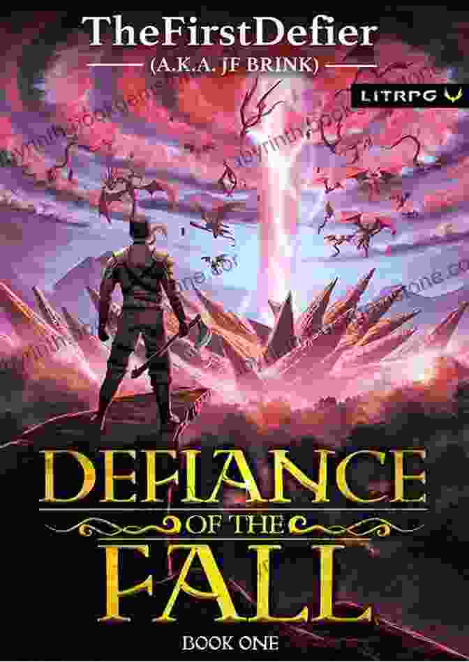 Zac, The Protagonist Of Defiance Of The Fall, Stands Defiantly Amidst The Ruins Of A Shattered World. Defiance Of The Fall 4: A LitRPG Adventure